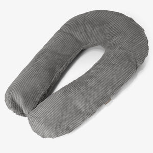 Almohada Abrazo - Pompón Carbón Gris