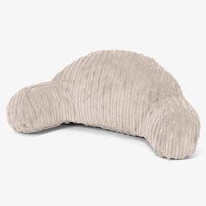 Almohada de Lectura para Niños de Alto Soporte - Pana Clásica Marfil