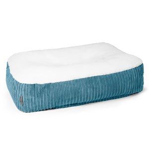 Cama Encorvada para Perros Grande - Sherpa & Pana Clásica Egeo Azul