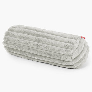 Fundas de Cojín Cilíndrico 20 x 55cm - Pana de Felpa Ultra Verde Salvia