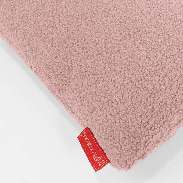 Fundas de Cojín Rectangular 35 x 50cm - Boucle Rosa Fabric Close-up Image