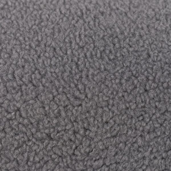 Cojín Térmico 45 x 45cm - Sherpa Gris Fabric Close-up Image