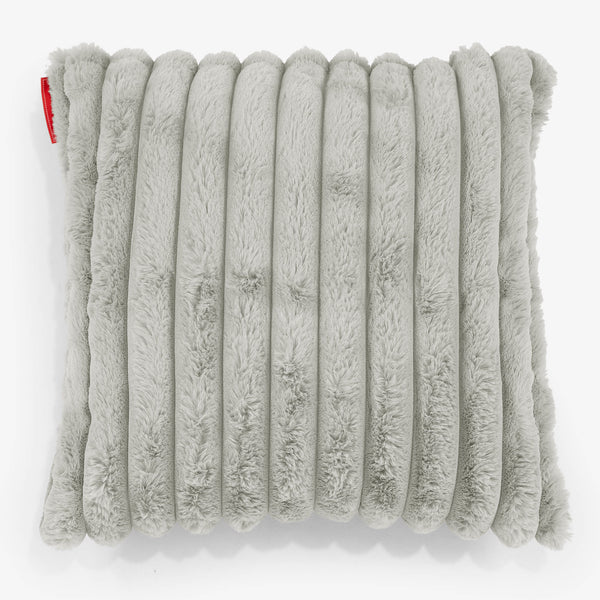 Fundas de Cojín 47 x 47cm - Pana de Felpa Ultra Verde Salvia 01