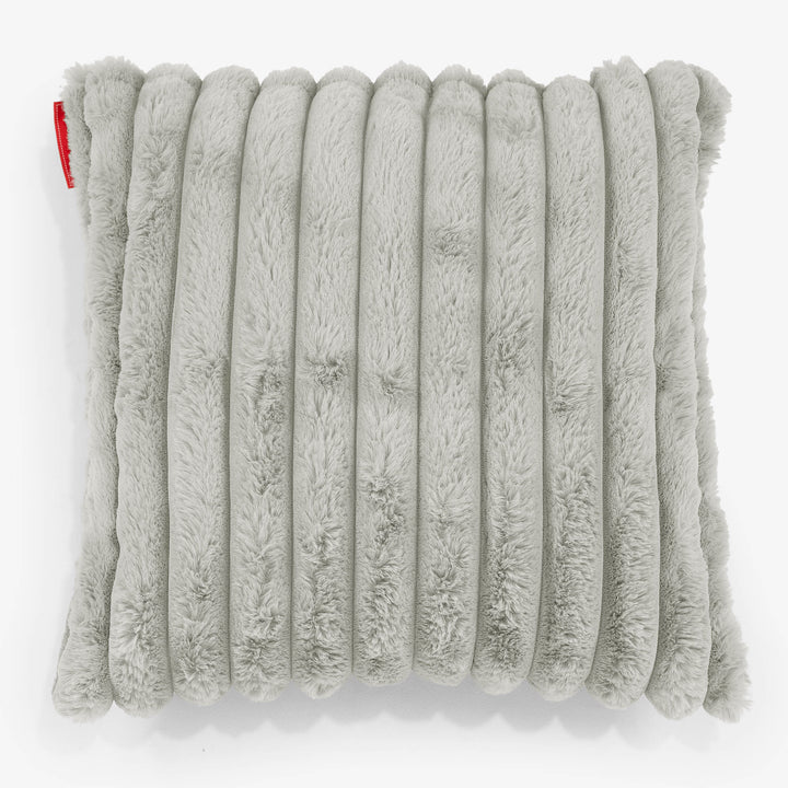 Fundas de Cojín 47 x 47cm - Pana de Felpa Ultra Verde Salvia 01