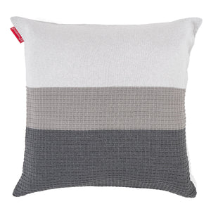 Fundas de Cojín Extra Grande 70 x 70cm - Punto Bloque de Color Gris