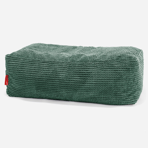 Reposapiés Gigante - Pompón Verde Musgo 01