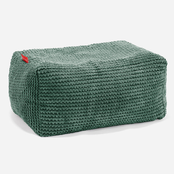 Reposapiés - Pompón Verde Musgo 01