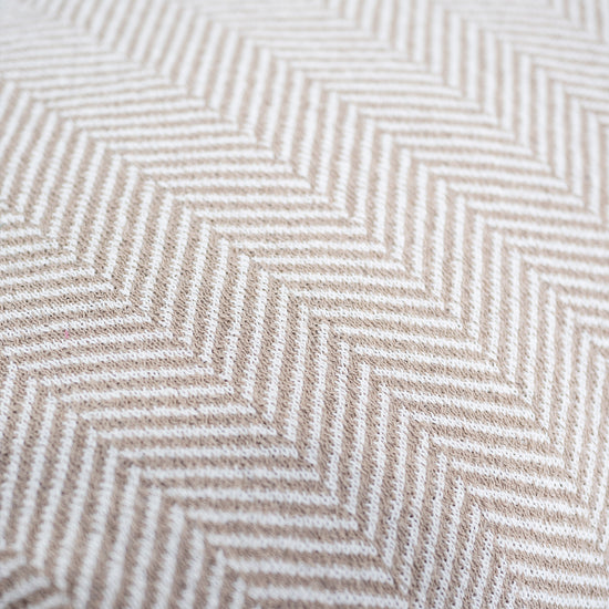 Escabel - Punto Tejido de Espiga Patrón Piedra 03