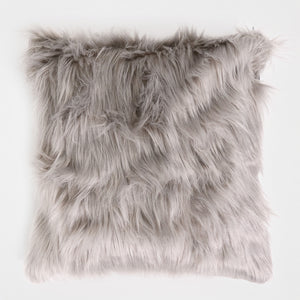 Fundas de Cojín 47 x 47cm - Piel Sintética Mongola Gris