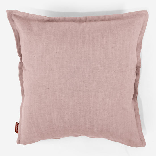 Fundas de Cojín Extra Grande 70 x 70cm - Aspecto de Lino Rosa 01