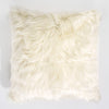 Fundas de Cojín Extra Grande 70 x 70cm - Piel Sintética Mongola Crema 01