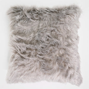 Fundas de Cojín Extra Grande 70 x 70cm - Piel Sintética Mongola Gris