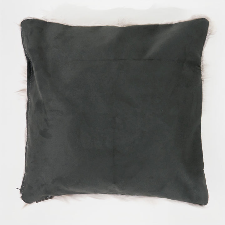Fundas de Cojín Extra Grande 70 x 70cm - Piel Sintética Mongola Gris 02