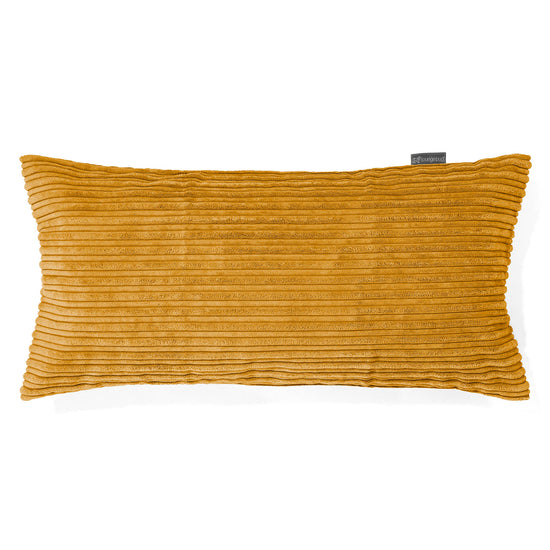 Fundas de Cojín Rectangular Gigante 40 x 70cm - Pana Clásica Miel Dorada 01