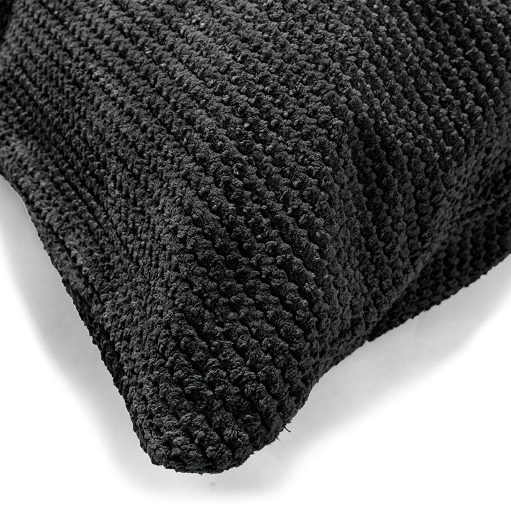 Fundas de Cojín Rectangular Gigante 40 x 70cm - Pompón Negro 02