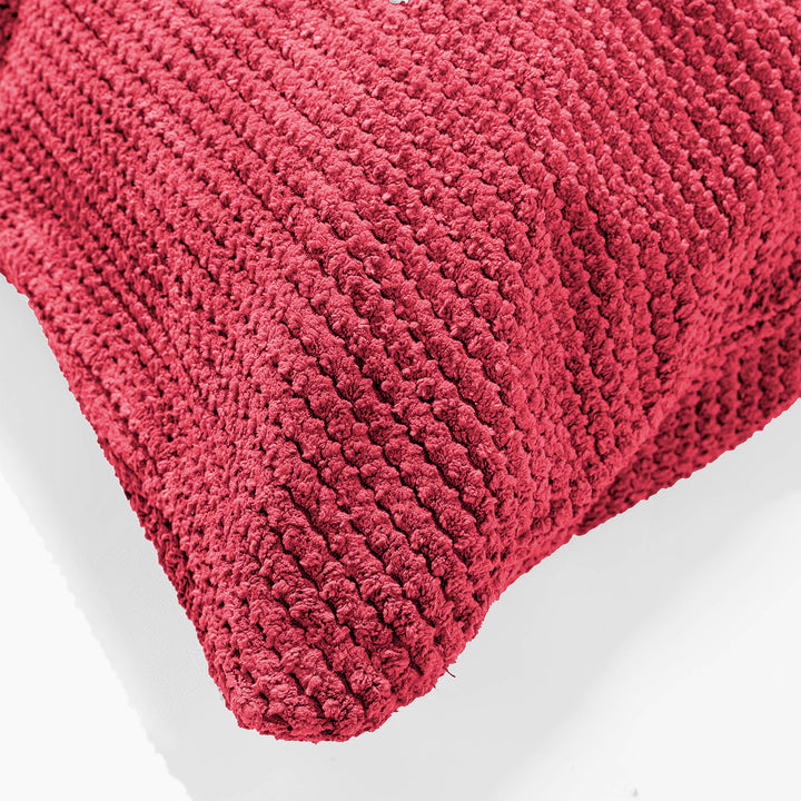 Fundas de Cojín Rectangular Gigante 40 x 70cm - Pompón Rojo pastel 02