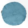 Fundas de Cojín Redondo 50cm - Pompón Egeo Azul 01