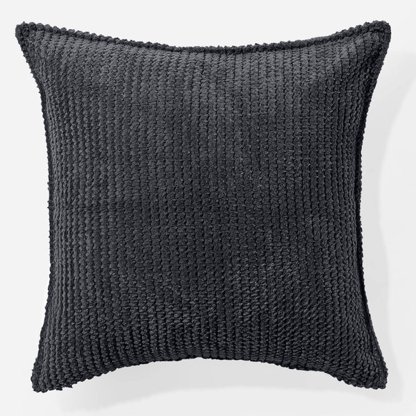 Fundas de Cojín 47 x 47cm - Pompón Negro 01