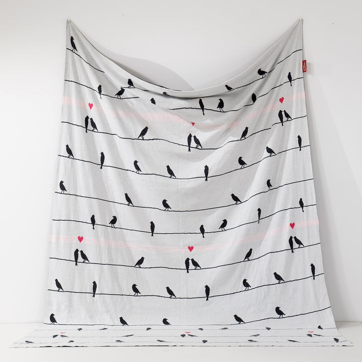 Manta de Sofá - Punto Bird 02
