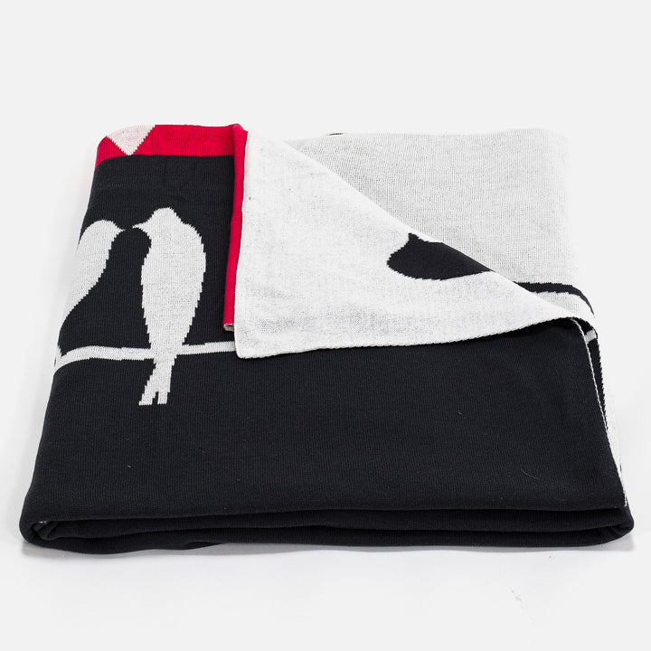 Manta de Sofá - Punto Bird 04