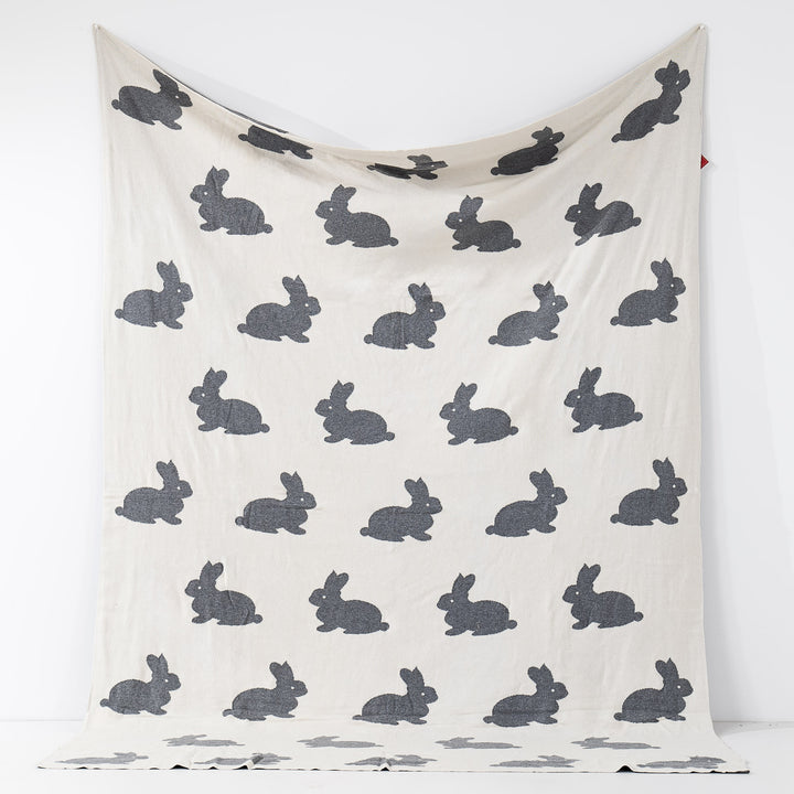 Manta de Sofá - Punto Rabbit 02