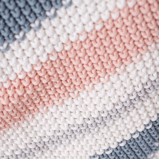 Manta de Sofá - Punto Raya Pastel 04