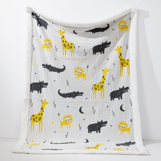 Manta de Sofá - Punto Safari 01