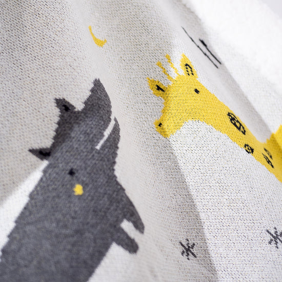 Manta de Sofá - Punto Safari 02