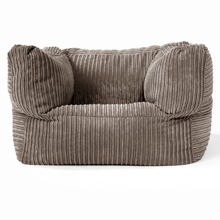 Albert Puff Sillón - Pana Clásica Marrón empolvado 01