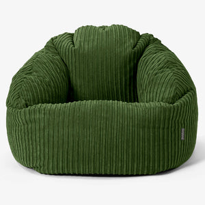 Puf Bubble - Pana Clásica Bosque Verde