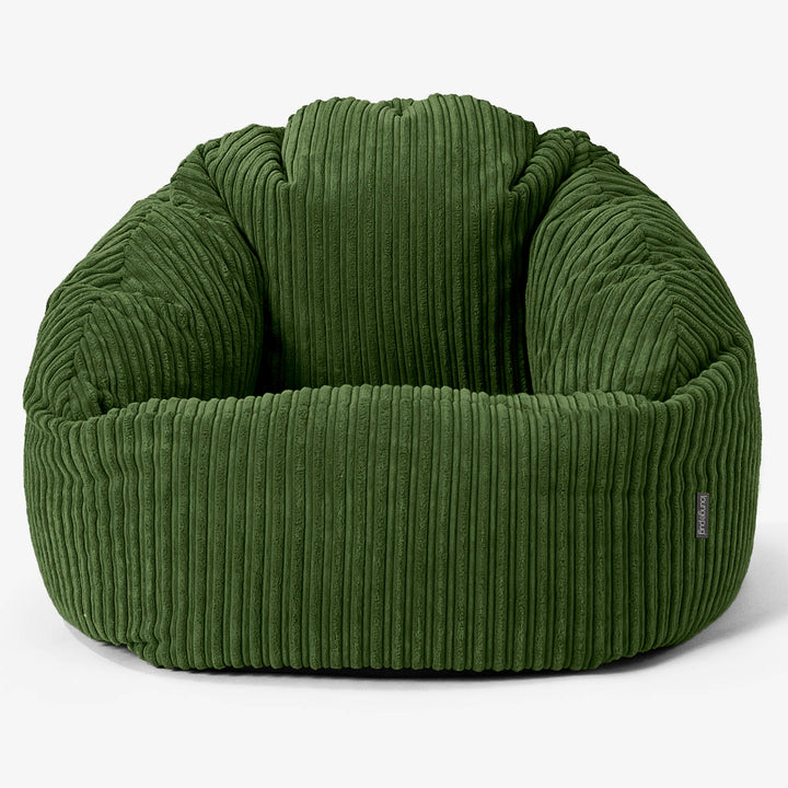 Puf Bubble - Pana Clásica Bosque Verde 01