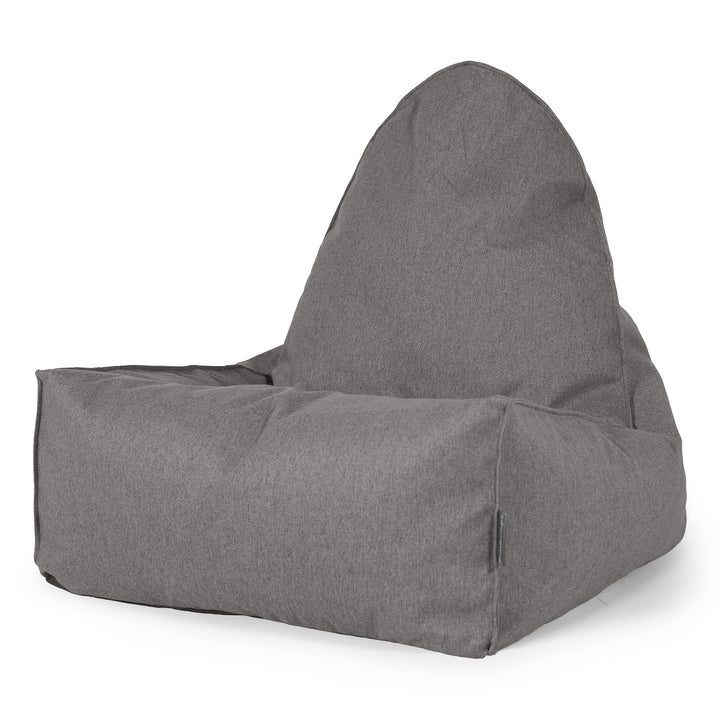 Puf Alargado Scandi - Lana de Interalli Gris 01
