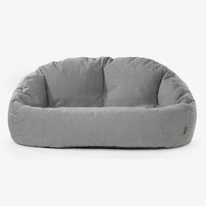 Puf Grande Bubble - Boucle Gris