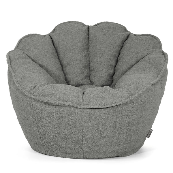 Puf Saco Natalia - Boucle Gris