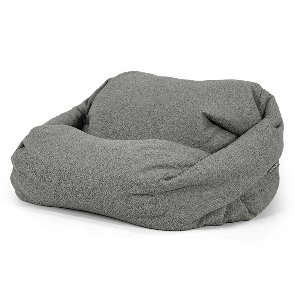 Puf Silla Sabina - Boucle Gris