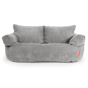 Puf Sofá Josephine - Pompón Carbón Gris