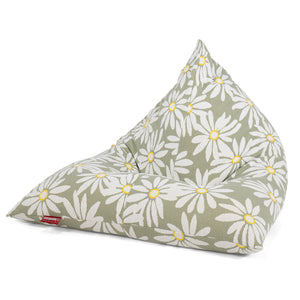 Puff Pera 'Relajarse' - Punto Floral Menta