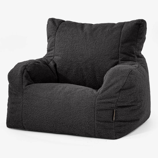 Puff Sillón Josephine - Boucle Grafito 01