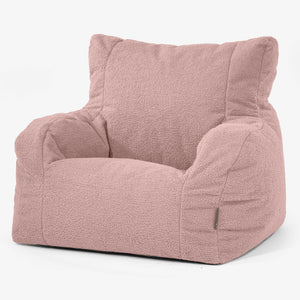 Puff Sillón Josephine - Boucle Rosa