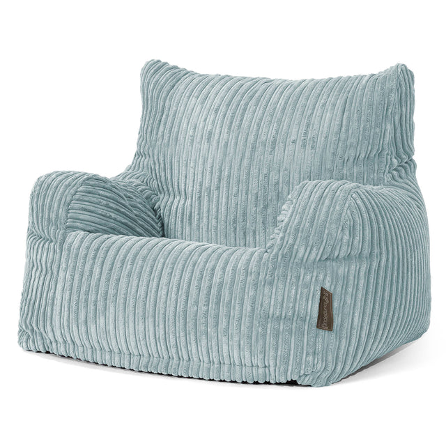 Puff Sillón Josephine - Pana Clásica Menta 01