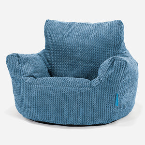 Puff Sillón para niños 1-3 años - Pompón Cielo