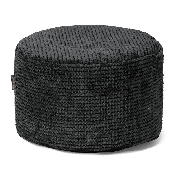 Reposapiés Redondo - Pompón Negro 01