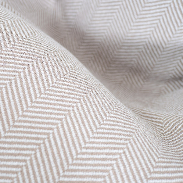 Silla De Juego Puf - Punto Tejido de Espiga Patrón Piedra Fabric Close-up Image