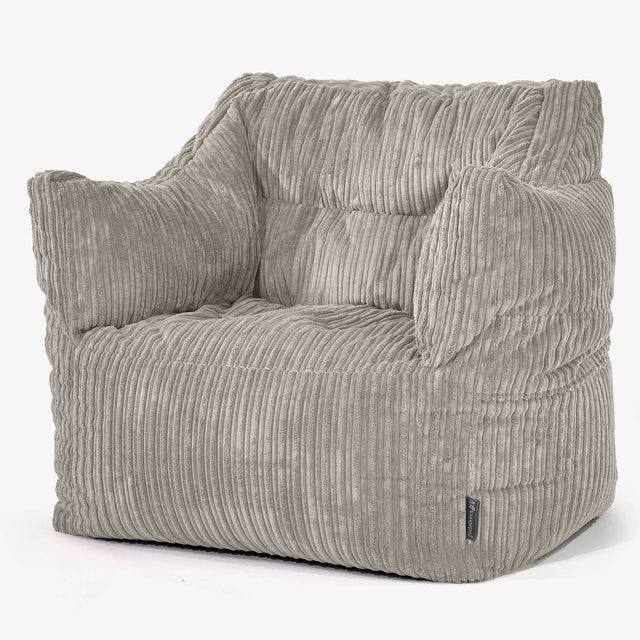 Sillón Puff Victor - Pana Clásica Visón 01
