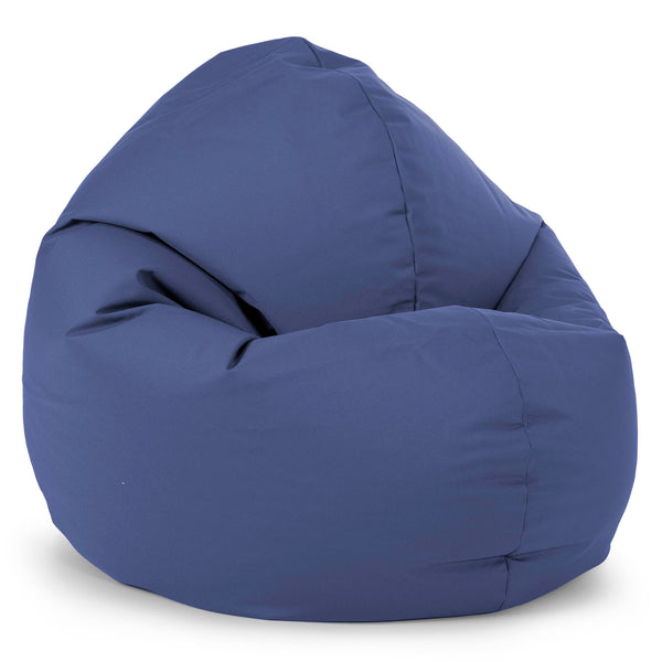 Puf Flexiforma para Adulto - Fácil Cuidado Exterior Azul Marino 01