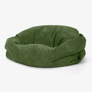 Puf Sofá Sabina - Pana Clásica Bosque Verde