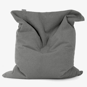 Puff Gigante Cama XL - Boucle Gris