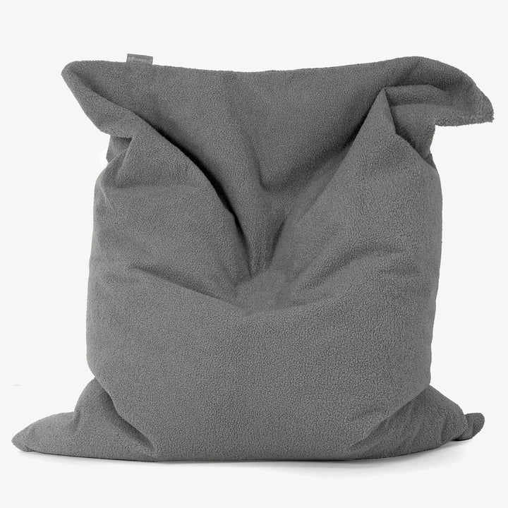 Puff Gigante Cama XL - Boucle Gris 01