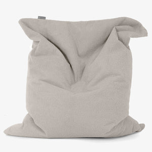 Puff Gigante Cama XL - Boucle Marfil