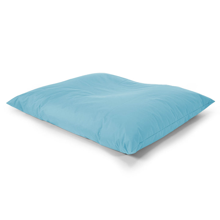 Puff Gigante Cama XL - Fácil Cuidado Exterior Azul turquesa 03